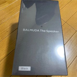 バルミューダ(BALMUDA)のBALMUDA スピーカー M01A-BK(スピーカー)