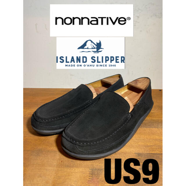 nonnative(ノンネイティブ)のnonnative MARINER SLIPON COW SUEDE  メンズの靴/シューズ(スリッポン/モカシン)の商品写真