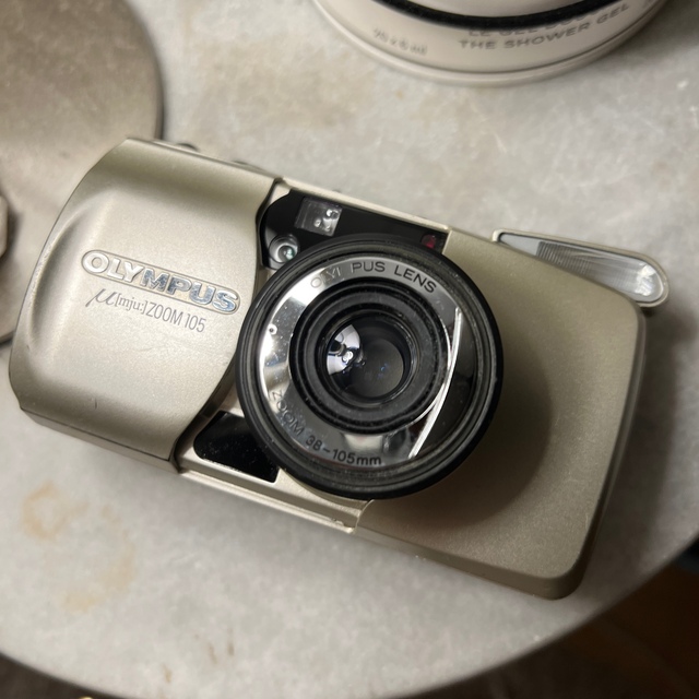 OLYMPUS(オリンパス)の【売り切り価格】オリンパス mju zoom105 フィルムカメラ スマホ/家電/カメラのカメラ(フィルムカメラ)の商品写真