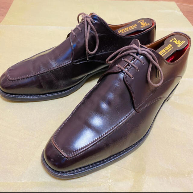 スコッチグレイン　革靴　26.0cm ブラウン メンズの靴/シューズ(ドレス/ビジネス)の商品写真
