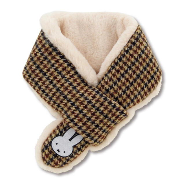 Harris Tweed(ハリスツイード)の☆バースデイ Harris Tweed ミッフィー マフラー☆ キッズ/ベビー/マタニティのこども用ファッション小物(マフラー/ストール)の商品写真