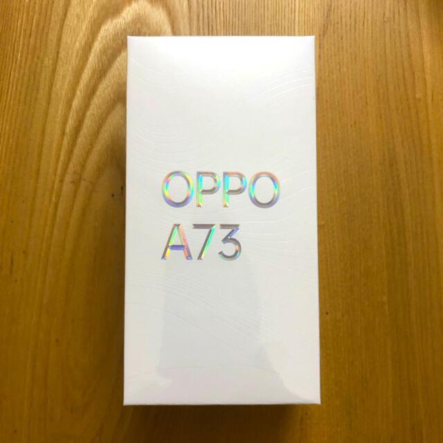 【新品未開封】OPPO A73ブルー系ネイビー系画面サイズ