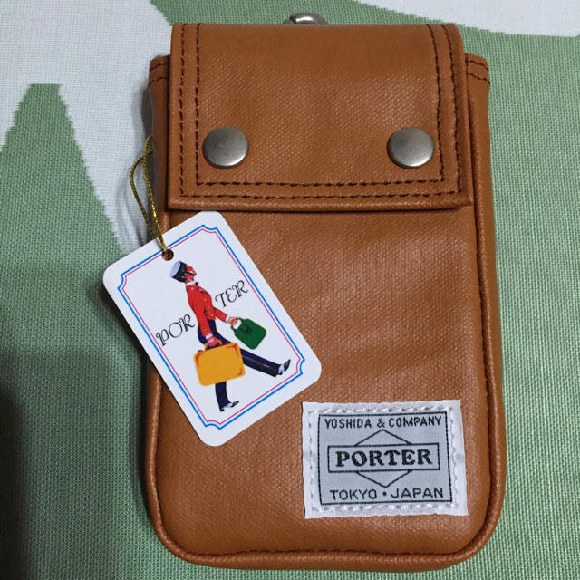 PORTER(ポーター)の✨新品 【PORTER】モバイルケース スマホ/家電/カメラのスマホアクセサリー(モバイルケース/カバー)の商品写真