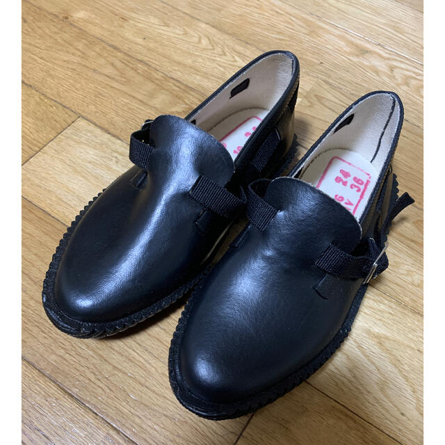 OPANAK オパナック　ベルト付きラバーシューズ　10543-ms  黒 レディースの靴/シューズ(レインブーツ/長靴)の商品写真