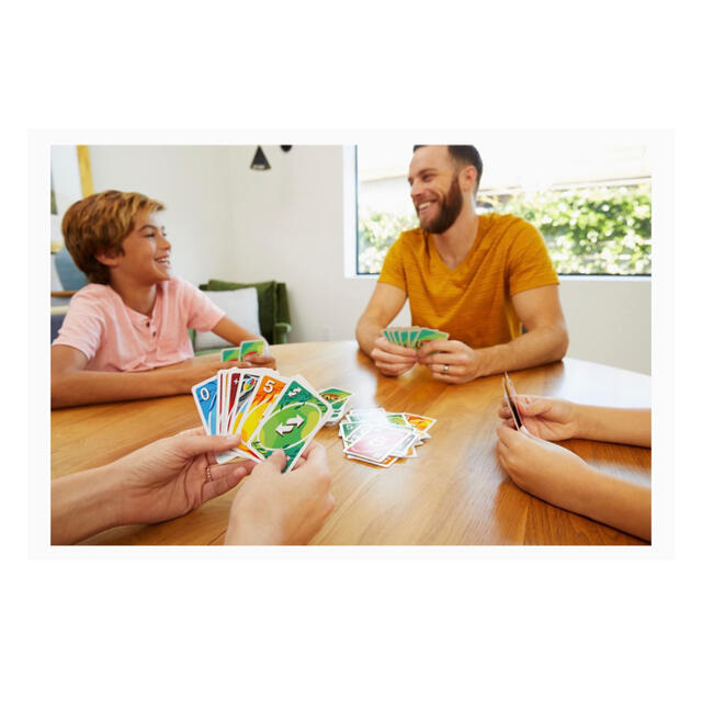 UNO(ウーノ)のUNO 地球にやさしいウノ エンタメ/ホビーのテーブルゲーム/ホビー(トランプ/UNO)の商品写真