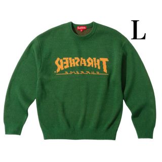 Supreme Thrasher sweater Lサイズ(ニット/セーター)