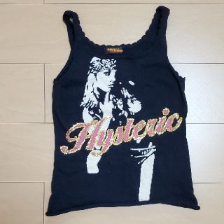 ヒステリックグラマー(HYSTERIC GLAMOUR)のヒステリックグラマー　ニットタンクトップ(タンクトップ)