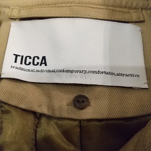 UNITED ARROWS(ユナイテッドアローズ)のティッカ  TICCA  トレンチコート レディースのジャケット/アウター(トレンチコート)の商品写真