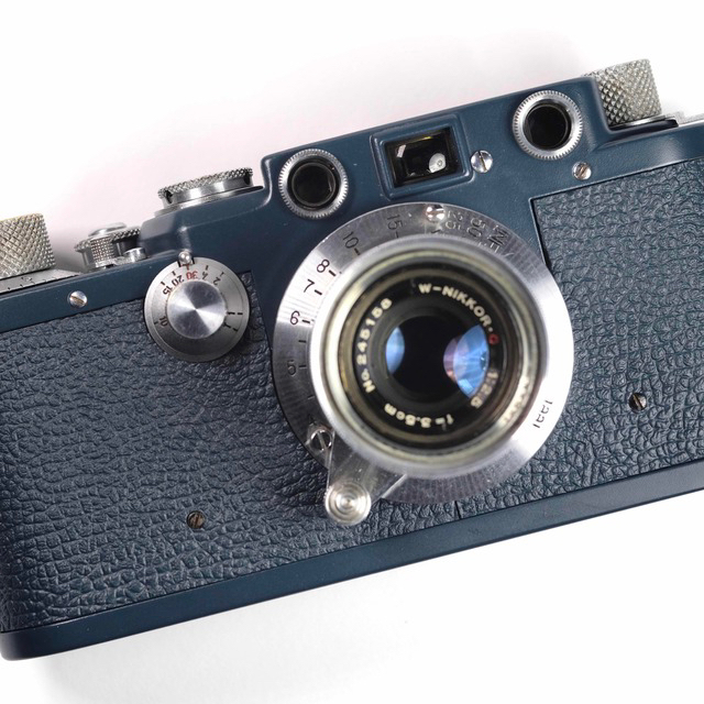 完動品　ライカ Leica iiif indigo 後塗 クロームメッキ剥離済み