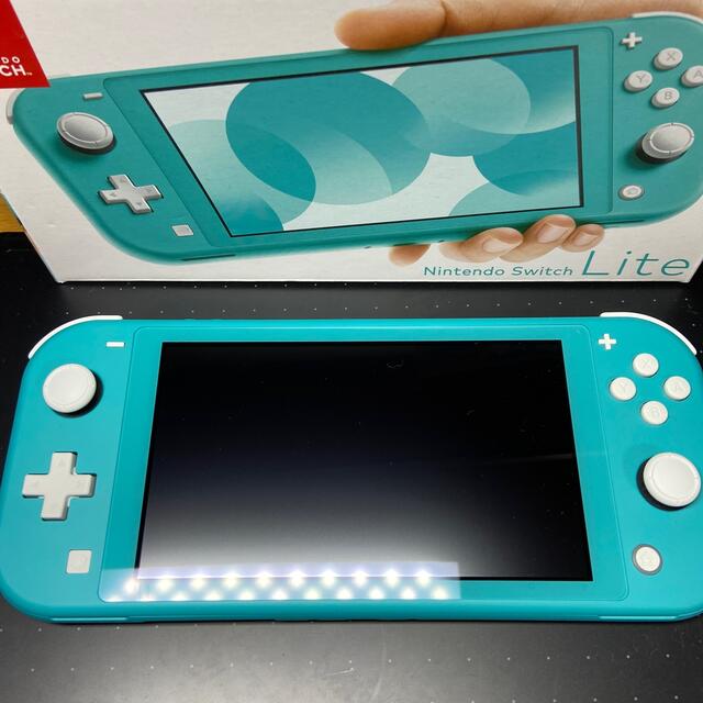 Nintendo Switch(ニンテンドースイッチ)のNintendo Switch  Lite ターコイズ エンタメ/ホビーのゲームソフト/ゲーム機本体(家庭用ゲーム機本体)の商品写真