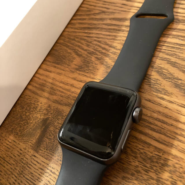 Apple Watch(アップルウォッチ)のApple Watch3 38mm GPSモデル メンズの時計(腕時計(デジタル))の商品写真