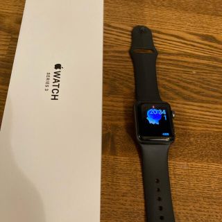 アップルウォッチ(Apple Watch)のApple Watch3 38mm GPSモデル(腕時計(デジタル))