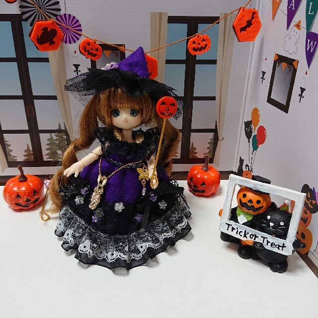 オビツ11♡ハロウィンドレス