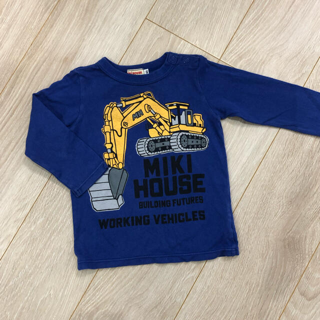 mikihouse(ミキハウス)のミキハウス　Tシャツ90cm キッズ/ベビー/マタニティのキッズ服男の子用(90cm~)(Tシャツ/カットソー)の商品写真