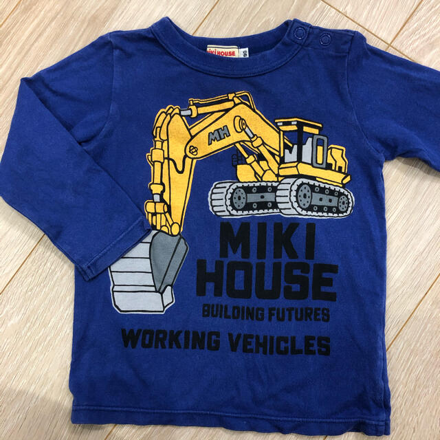 mikihouse(ミキハウス)のミキハウス　Tシャツ90cm キッズ/ベビー/マタニティのキッズ服男の子用(90cm~)(Tシャツ/カットソー)の商品写真