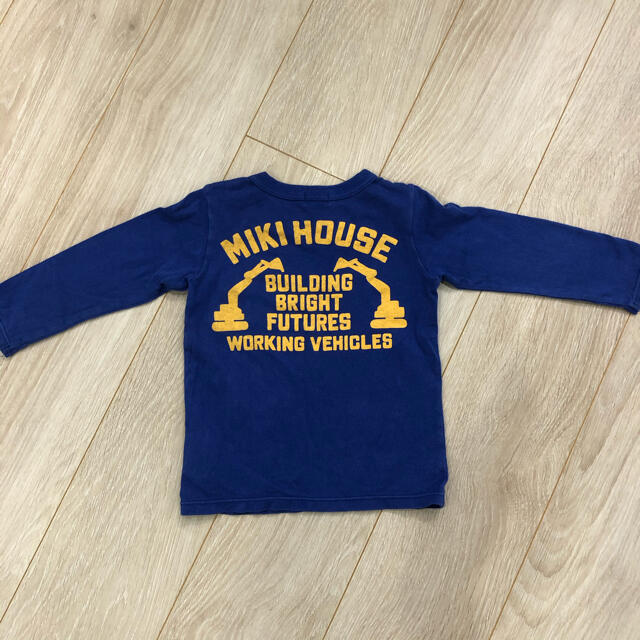 mikihouse(ミキハウス)のミキハウス　Tシャツ90cm キッズ/ベビー/マタニティのキッズ服男の子用(90cm~)(Tシャツ/カットソー)の商品写真