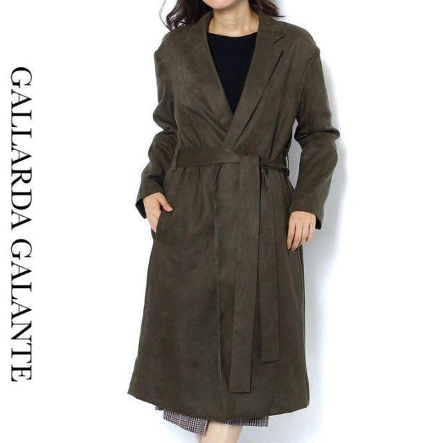 生まれのブランドで GALLARDA GALANTE ロング ガウン コート 美品