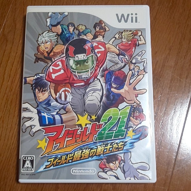 Wii(ウィー)のアイシールド21 フィールド最強の戦士たち Wii エンタメ/ホビーのゲームソフト/ゲーム機本体(家庭用ゲームソフト)の商品写真