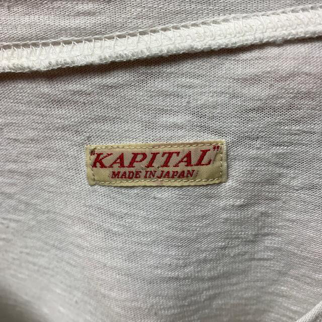 KAPITAL(キャピタル)のKAPITAL バンダナ　Tシャツ　 メンズのトップス(Tシャツ/カットソー(半袖/袖なし))の商品写真