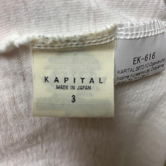 KAPITAL(キャピタル)のKAPITAL バンダナ　Tシャツ　 メンズのトップス(Tシャツ/カットソー(半袖/袖なし))の商品写真