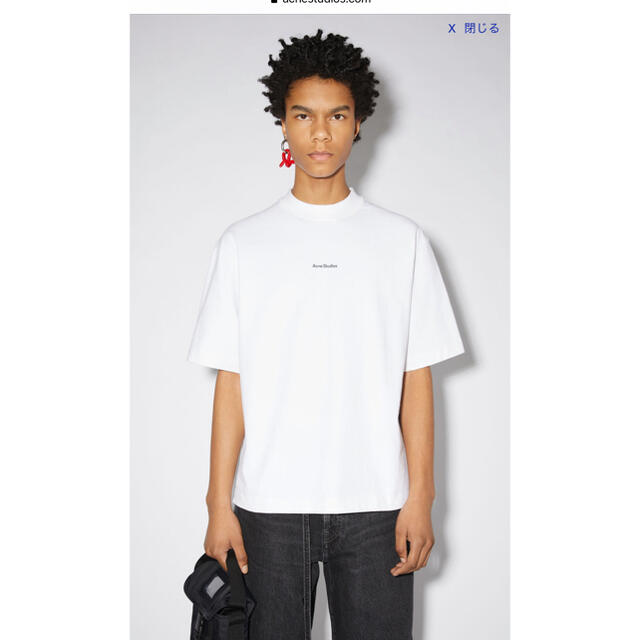 ACNE(アクネ)のacne studios Tシャツ　S メンズのトップス(Tシャツ/カットソー(半袖/袖なし))の商品写真