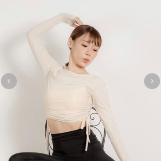 シマムラ(しまむら)のmieyさん×しまむらコラボ トレーニングウェア トップスのみ(Tシャツ(長袖/七分))