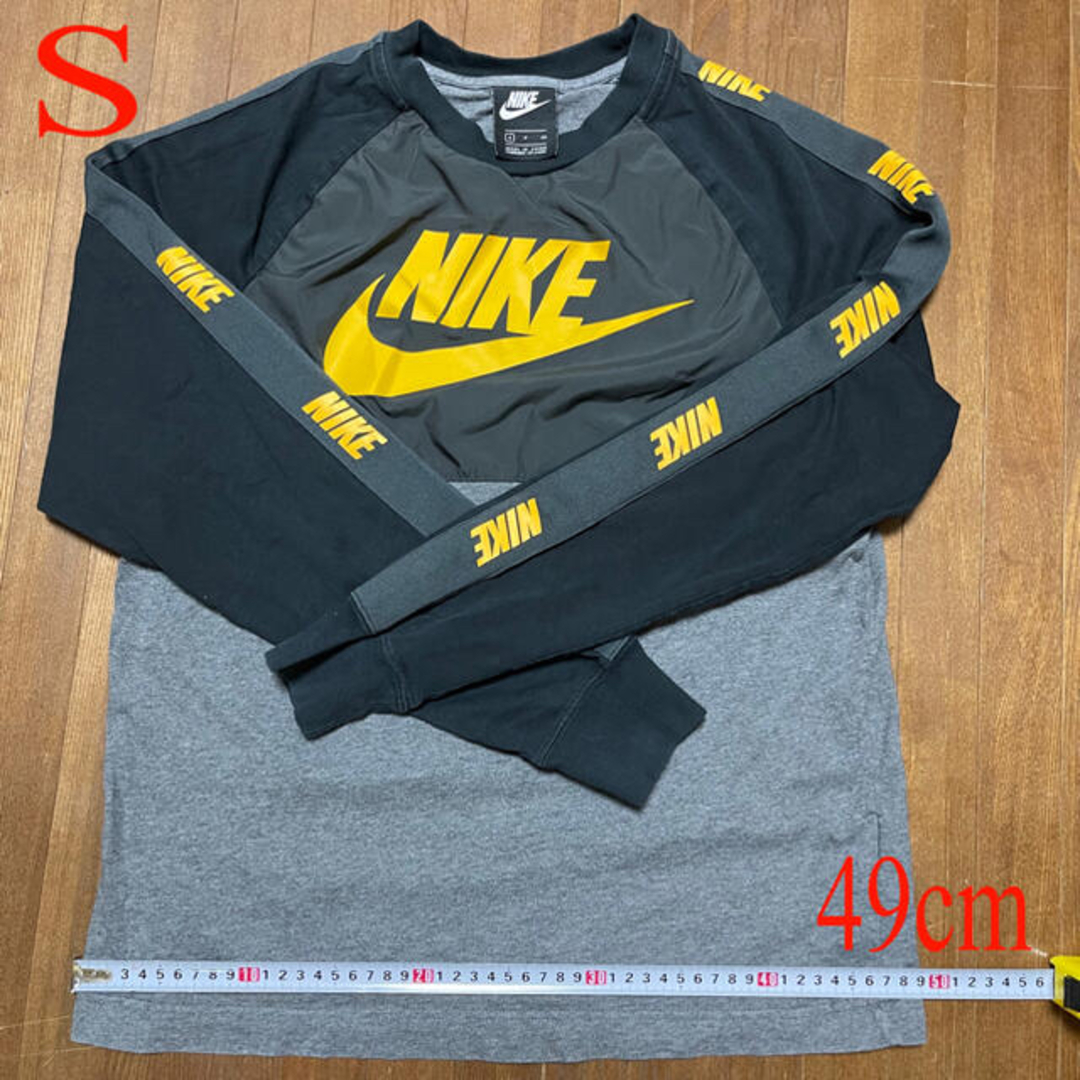 NIKE(ナイキ)のNike ロンT ハイブリッド　(S) メンズのトップス(Tシャツ/カットソー(七分/長袖))の商品写真