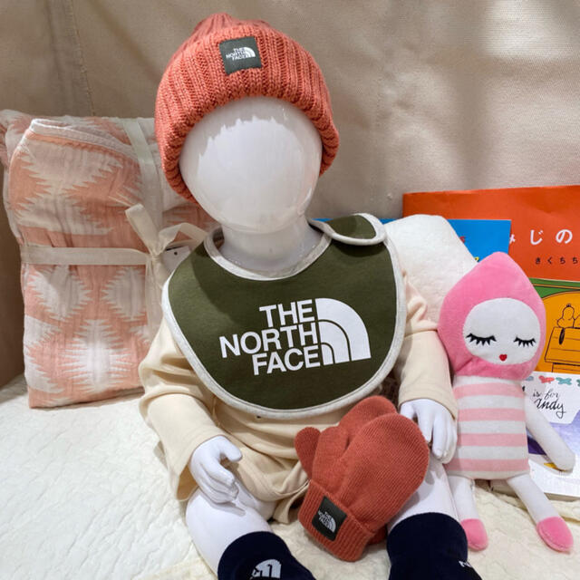 THE NORTH FACE(ザノースフェイス)の【新品未使用(未開封)】THE NORTH FACE ベビービブ キッズ/ベビー/マタニティのこども用ファッション小物(ベビースタイ/よだれかけ)の商品写真