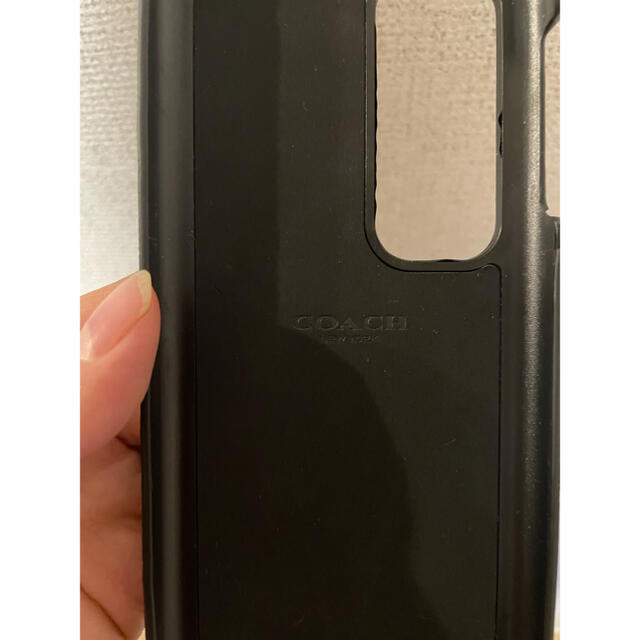 COACH(コーチ)のcoach AQUOSR5Gのスマホカバー スマホ/家電/カメラのスマホアクセサリー(Androidケース)の商品写真