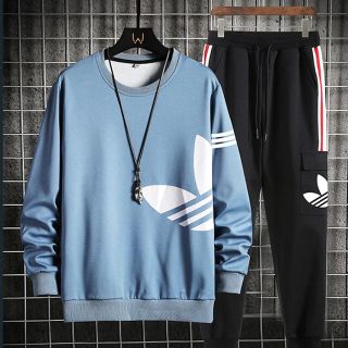 アディダス(adidas)のadidasジャージ上下　新品　ブルー(ジャージ)