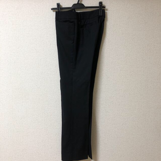 アオヤマ(青山)のパンツスーツ　リクルート　n-line 黒(スーツ)