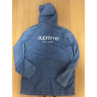 supreme classic logo denim jacket S