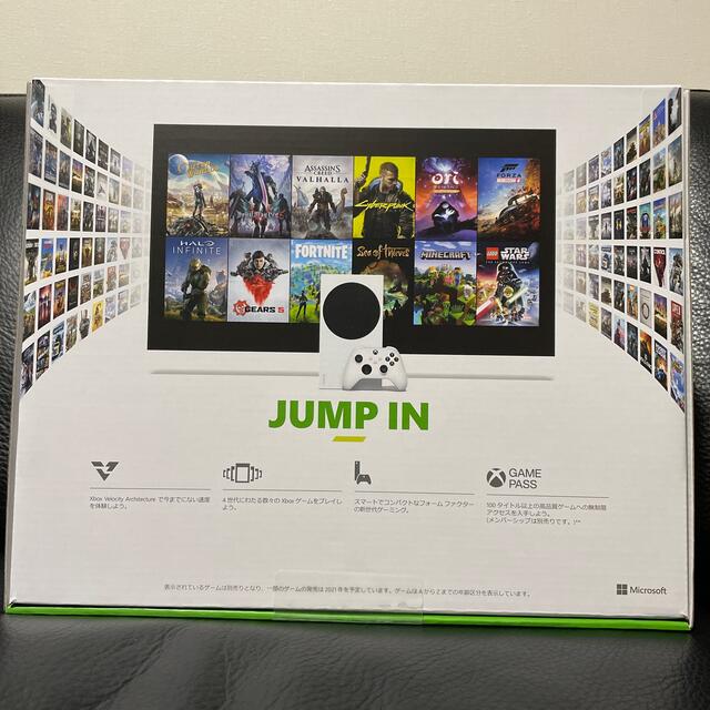 Xbox(エックスボックス)の【新品未開封】Xbox Series S エンタメ/ホビーのゲームソフト/ゲーム機本体(家庭用ゲーム機本体)の商品写真