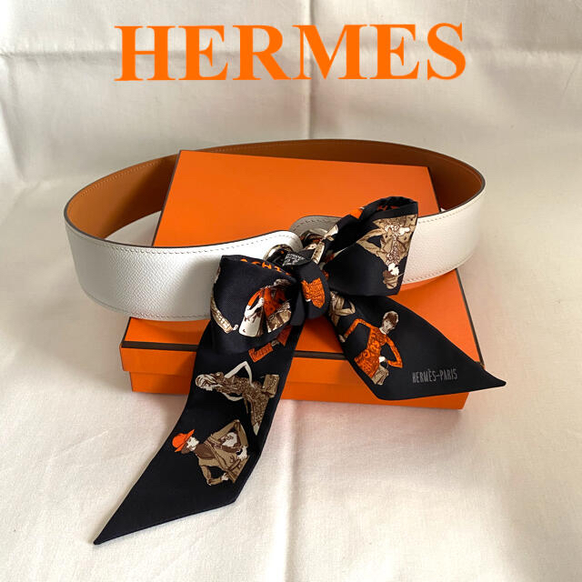 未使用 HERMES レア お洒落なスカーフベルト | フリマアプリ ラクマ