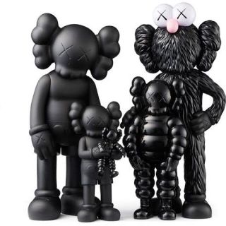 メディコムトイ(MEDICOM TOY)の新品 kaws tokyo first kaws family black(その他)