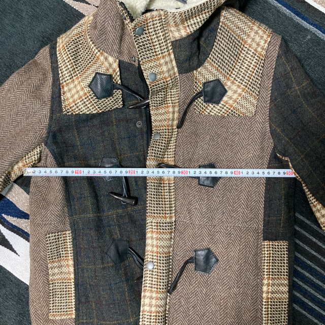 Harris Tweed(ハリスツイード)の【ハリスツイード】ダッフルコート メンズのジャケット/アウター(ダッフルコート)の商品写真