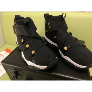 ナイキ(NIKE)のNIKE JORDAN AJNT23 BLACK METALLIC GOLD(スニーカー)