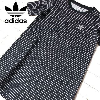 アディダス(adidas)の超美品 M アディダス レディース ワンピース ブラック(ミニワンピース)