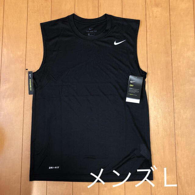 NIKE(ナイキ)のNIKE(ナイキ) DRI-FITメンズトレーニングタンクトップ(ノースリーブ) スポーツ/アウトドアのランニング(ウェア)の商品写真