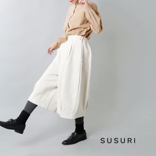 susuri ススリ 黒のフロッグパンツ