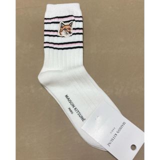 メゾンキツネ(MAISON KITSUNE')のMaison Kitsune メゾンキツネ　レディースソックス 靴下(ソックス)