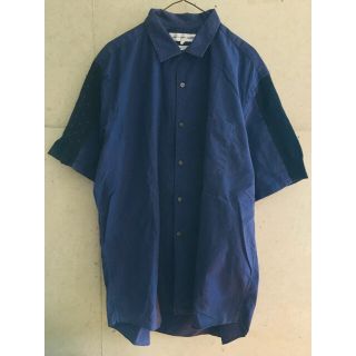 コムデギャルソン(COMME des GARCONS)の【★激希少★メンズL★】コムデギャルソンシャツ 両袖 ドッキング ワイド シャツ(シャツ)