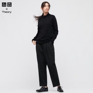 ユニクロ(UNIQLO)の新品タグ付　ストレッチパンツ　ユニクロ　セオリー　XLサイズ(カジュアルパンツ)