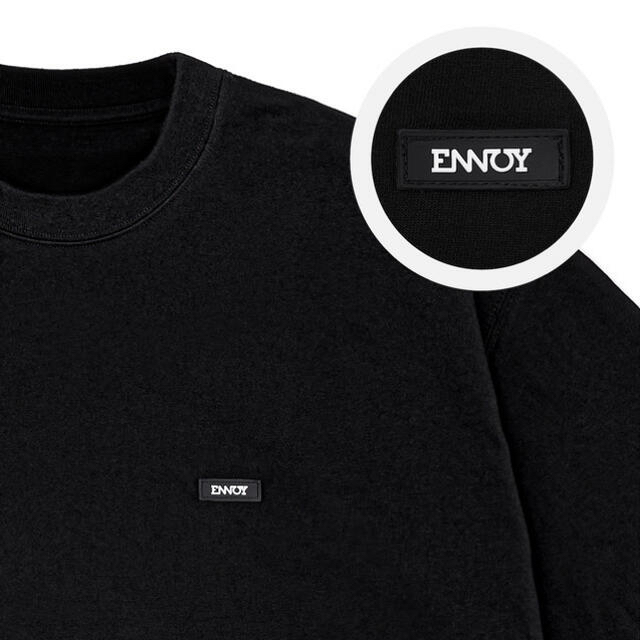 1LDK SELECT(ワンエルディーケーセレクト)のENNOY 3PACK T-SHIRTS バラ売り左胸LOGO(BLACK) メンズのトップス(Tシャツ/カットソー(半袖/袖なし))の商品写真