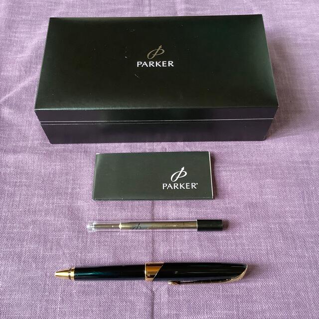 Parker(パーカー)のパーカー エリプス ブルー ボールペン インテリア/住まい/日用品の文房具(ペン/マーカー)の商品写真