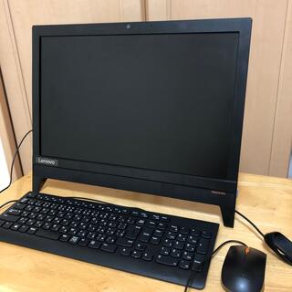 レノボ(Lenovo)のデスクトップパソコン　ブラック　Lenovo PC レボノ　初期化済み(デスクトップ型PC)
