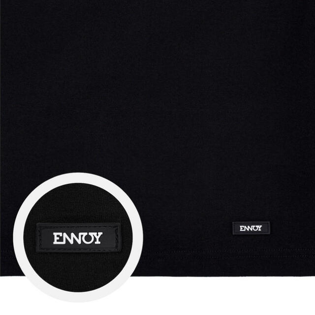 1LDK SELECT(ワンエルディーケーセレクト)のENNOY 3PACK T-SHIRTS バラ売り左裾LOGO(BLACK) メンズのトップス(Tシャツ/カットソー(半袖/袖なし))の商品写真