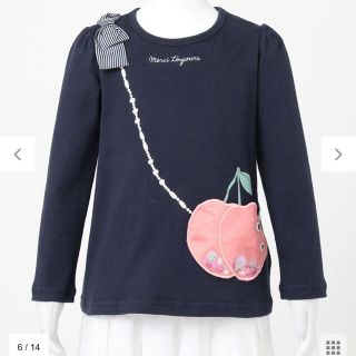 エニィファム(anyFAM)のエニィファム　チェリーポケットポシェット　Tシャツ(Tシャツ/カットソー)