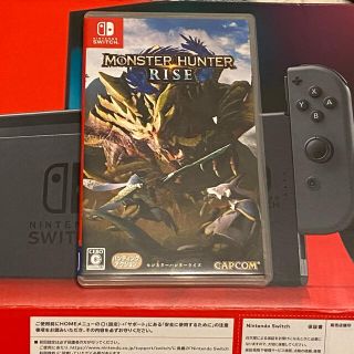 ニンテンドウ(任天堂)のモンスターハンターライズ　Switch(家庭用ゲームソフト)