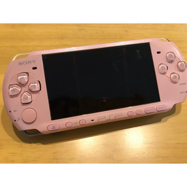【美品】SONY PSP-3000本体 ブロッサム・ピンク ZP 4